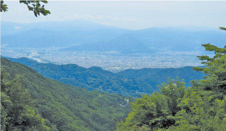 東嶺からの眺望